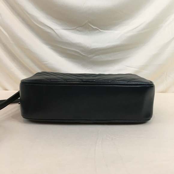 Yves Saint Laurent Small Matelasse Chevron Leather Lou Camera Bag Sku# 70092 - Picture 5 of 11